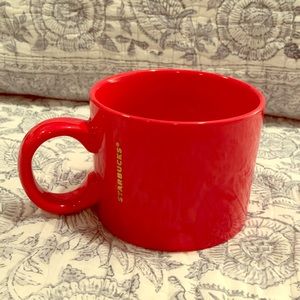 Starbucks red mug large